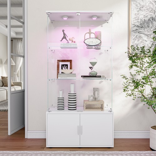 Glass display with led - glass,