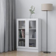 White Cabinet Cupboard Display