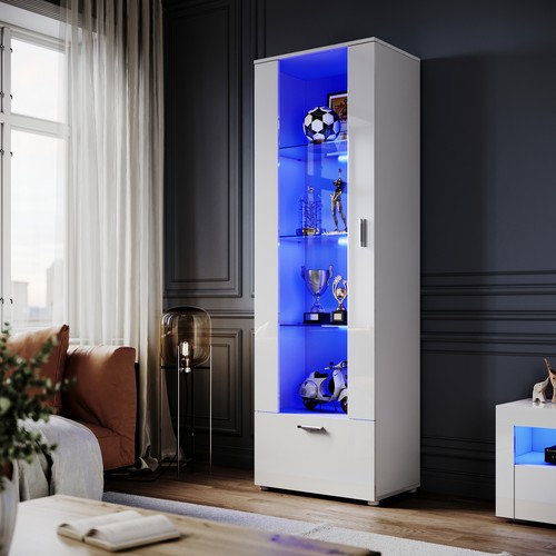 High gloss white - tall, display