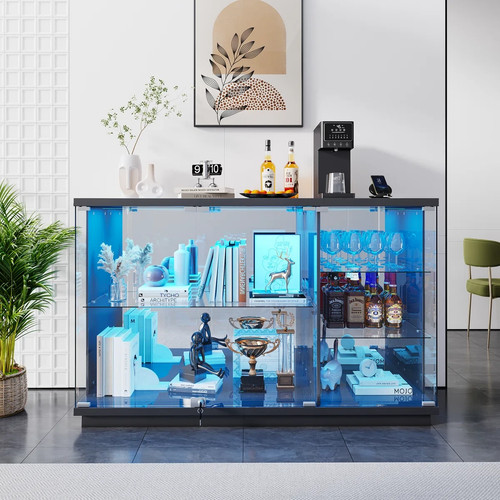 Premium display sideboard with - display,