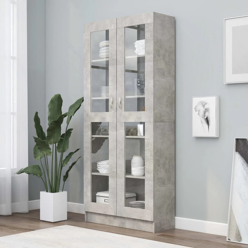 Modern wooden large vitrine - large,